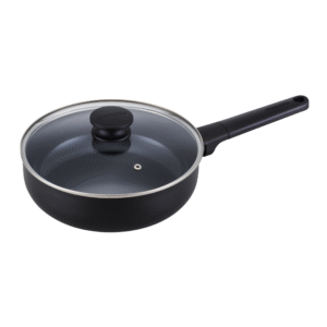 Brabantia NERO hapjespan met deksel Ø 24 cm