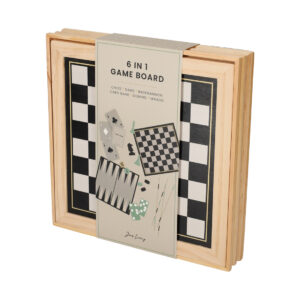 JENS Living Houten 6-in-1 Spel