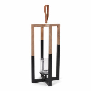 SENZA Houten Kandelaar