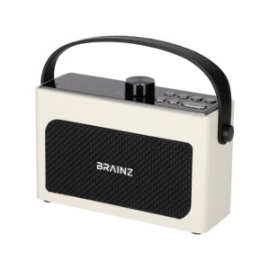 BRAINZ Retro Clock Speaker