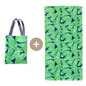 Set strandtas + strandlaken Poseidon