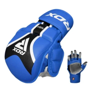 Aura+ T-17 Shooter MMA Handschoenen Zwart/Blauw