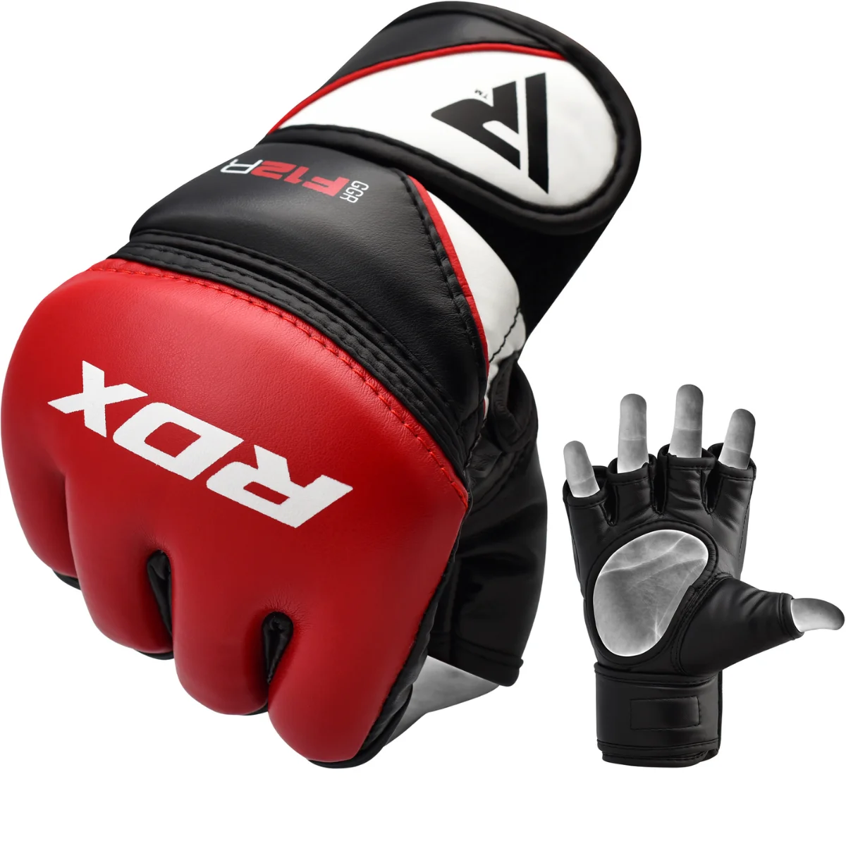 ggr f12r red grappling gloves